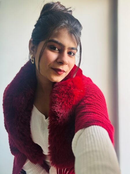 Bold N Elegant Cardigan Shrug (Red)