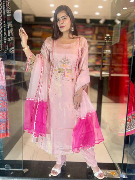 Peach Two Elephant Drees